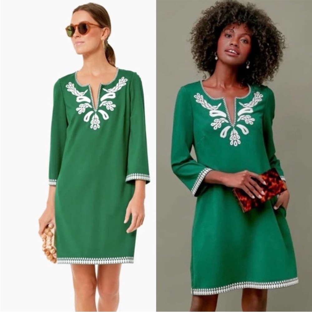 Tuckernuck Miguelina Embroidered Tunic Dress
